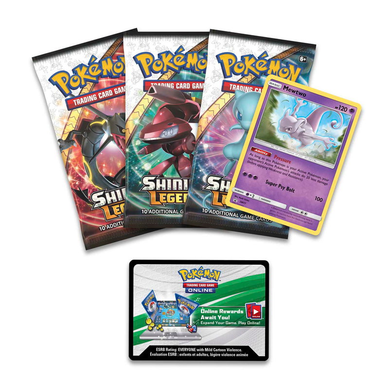 Shining Legends Pin Collection Mewtwo - Evolution TCG
