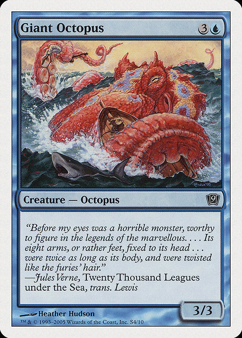 Giant Octopus [Ninth Edition] - Evolution TCG