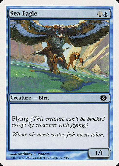 Sea Eagle [Eighth Edition] - Evolution TCG