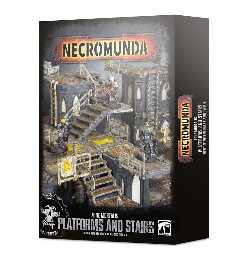 Necromunda Zone Mortalis Platforms and Stairs - Evolution TCG