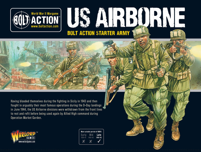 US Airborne starter army - Evolution TCG