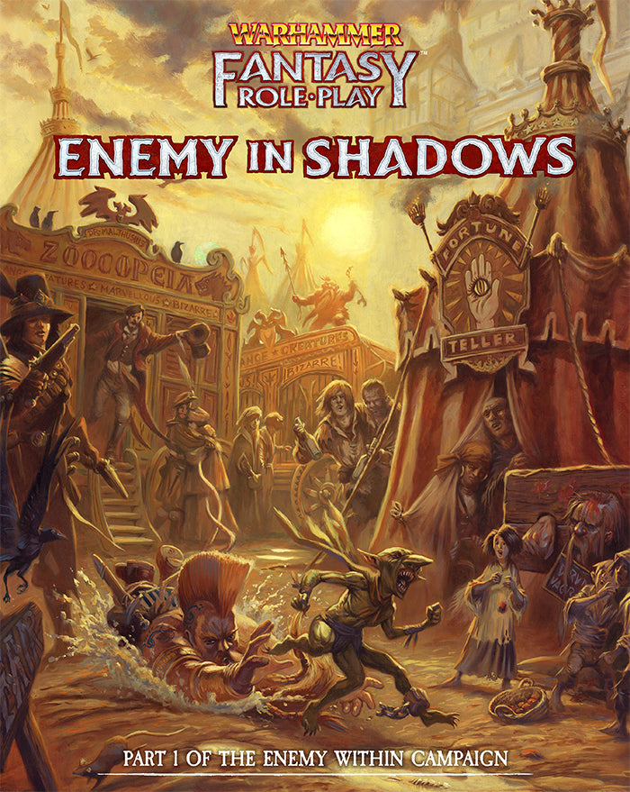 Warhammer Fantasy Roleplay, 4th Edition: Enemy in Shadows- Enemy Within Campaign Director's Cut, Volume 1 - Evolution TCG
