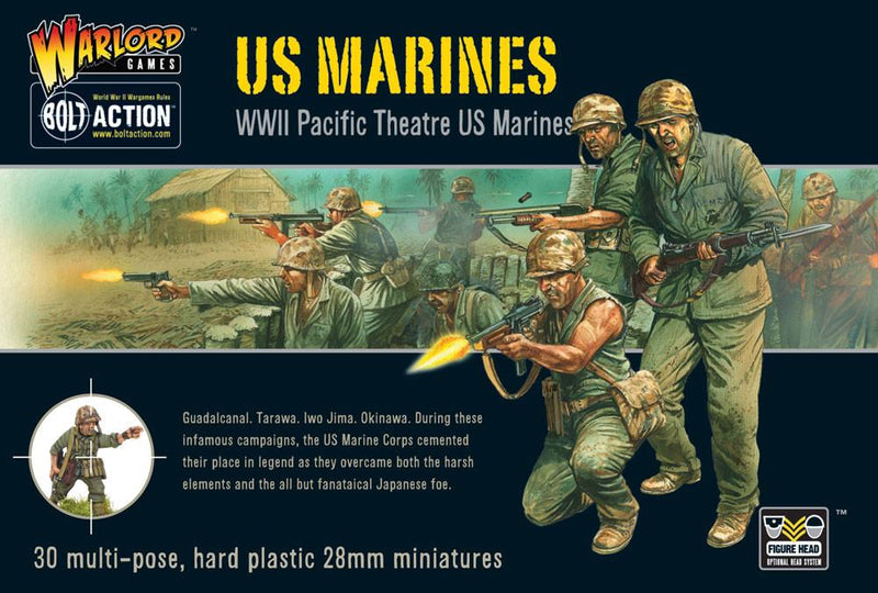 Bolt Action US Marines WWII Pacific Theatre - Evolution TCG