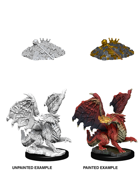D&D Nolzur’s Marvelous Miniatures — Red Dragon Wyrmling - Evolution TCG