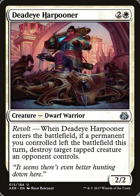 Deadeye Harpooner [Aether Revolt] - Evolution TCG