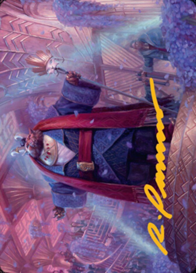 Jetmir, Nexus of Revels 1 Art Card (Gold-Stamped Signature) [Streets of New Capenna Art Series] - Evolution TCG