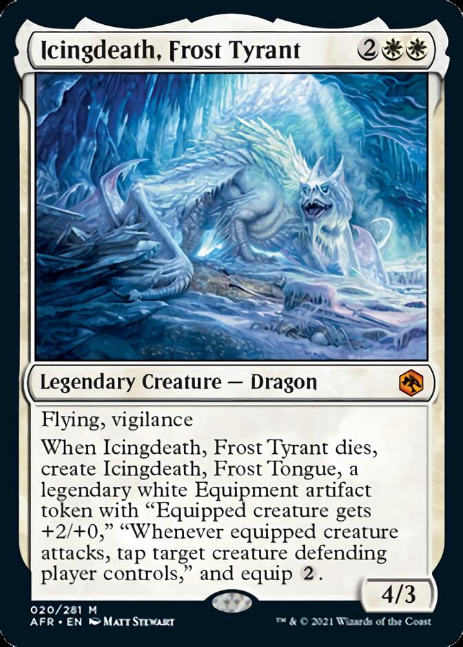 Icingdeath, Frost Tyrant [Dungeons & Dragons: Adventures in the Forgotten Realms] - Evolution TCG