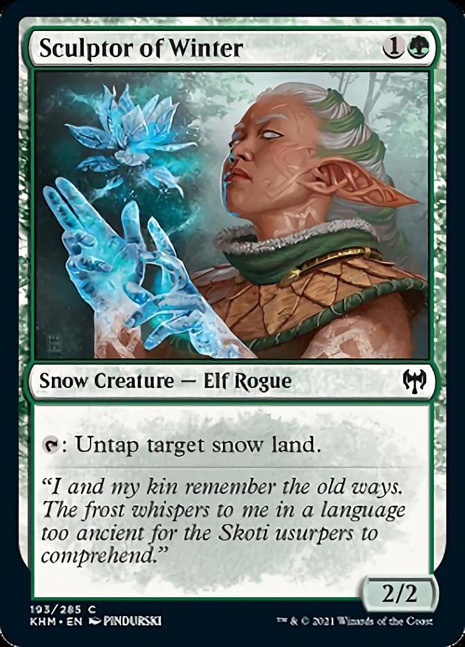 Sculptor of Winter [Kaldheim] - Evolution TCG