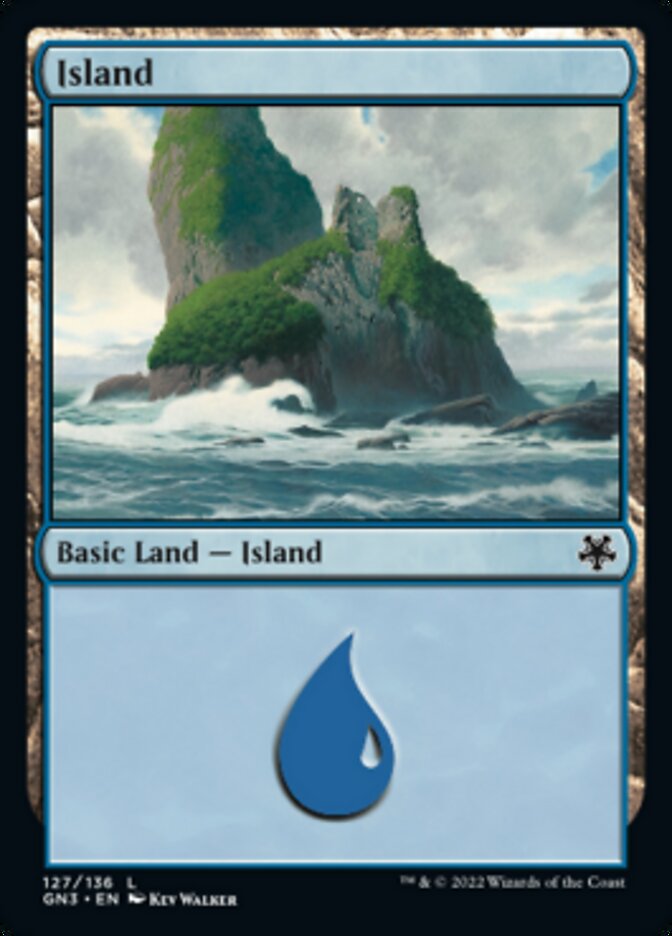Island (127) [Game Night: Free-for-All] - Evolution TCG