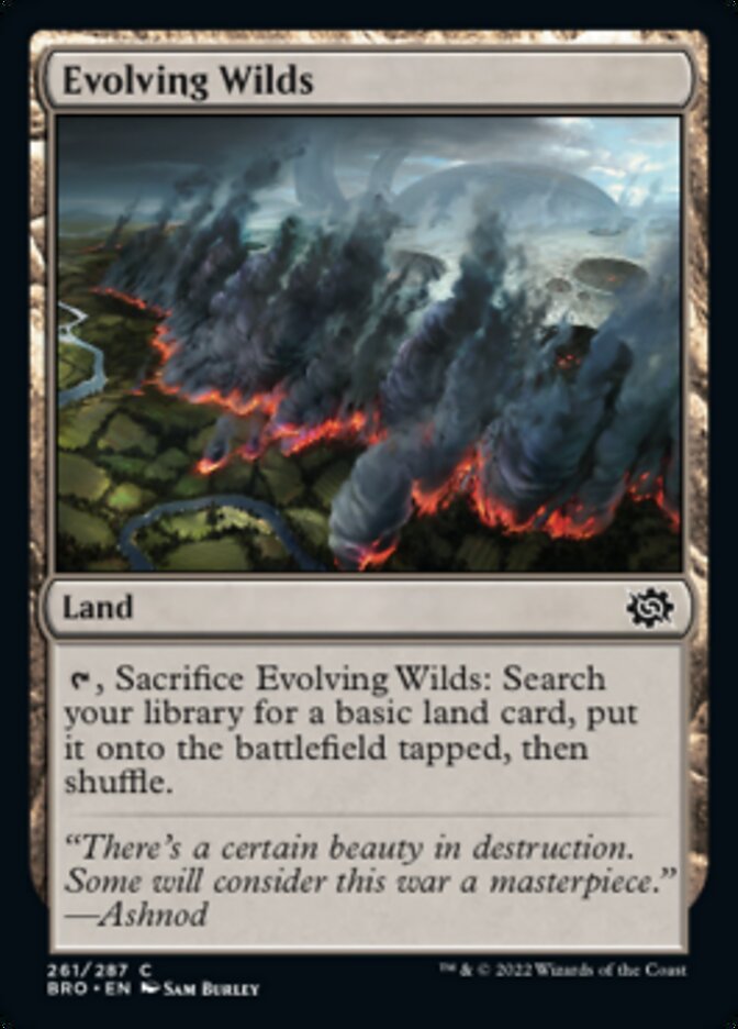 Evolving Wilds [The Brothers' War] - Evolution TCG