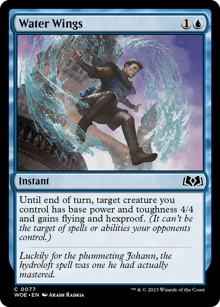 Water Wings [Wilds of Eldraine] - Evolution TCG