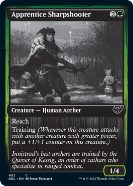 Apprentice Sharpshooter [Innistrad: Double Feature] - Evolution TCG