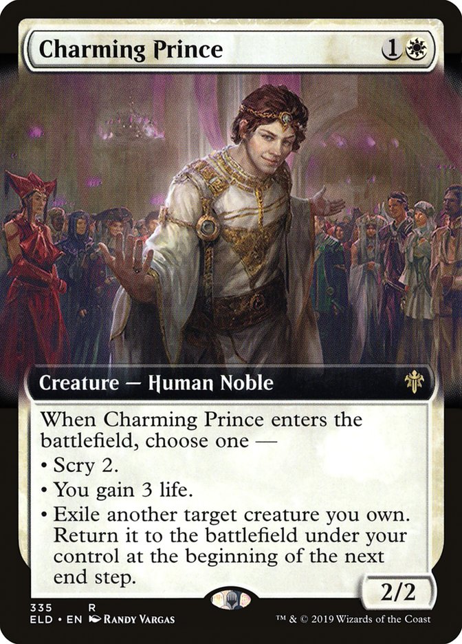 Charming Prince (Extended Art) [Throne of Eldraine] - Evolution TCG