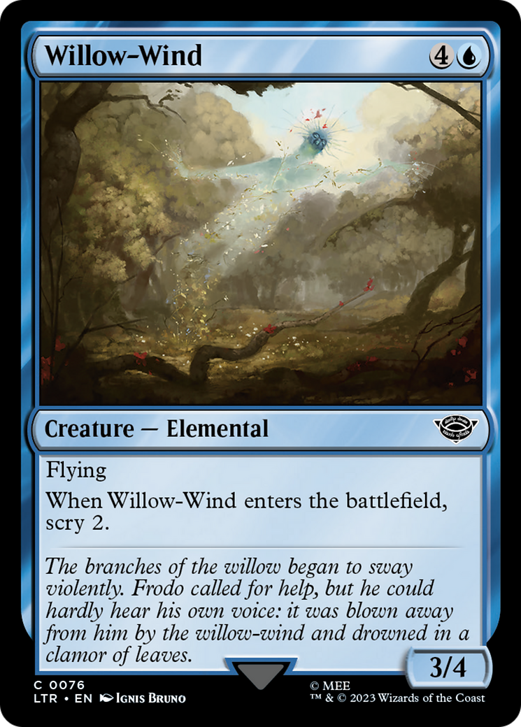 Willow-Wind [The Lord of the Rings: Tales of Middle-Earth] - Evolution TCG