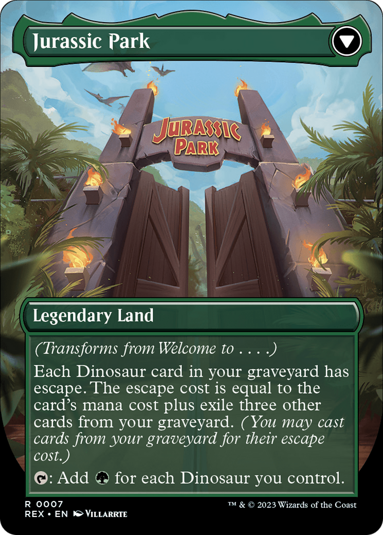 Welcome to... // Jurassic Park [Jurassic World Collection] - Evolution TCG