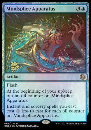 Mindsplice Apparatus [Phyrexia: All Will Be One Prerelease Promos] - Evolution TCG