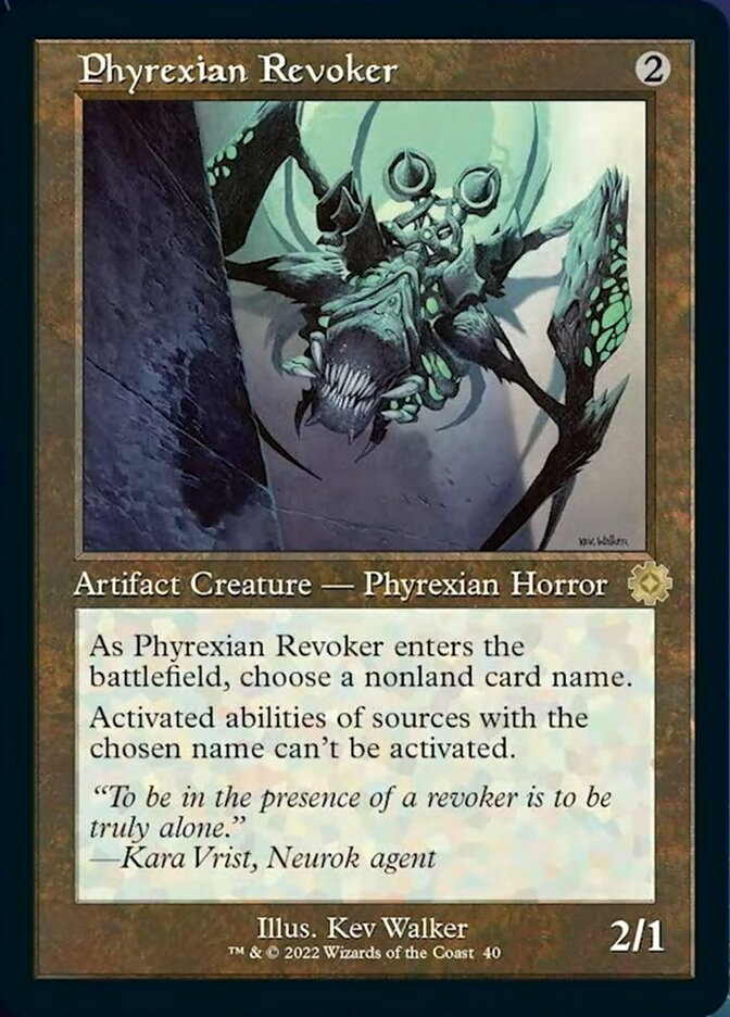 Phyrexian Revoker (Retro) [The Brothers' War Retro Artifacts] - Evolution TCG