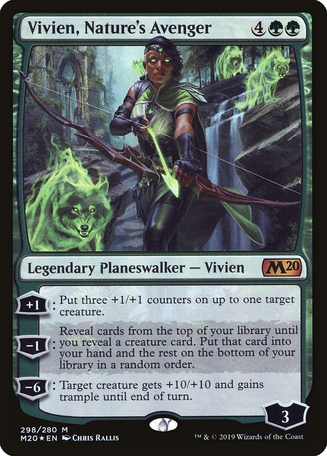 Vivien, Nature's Avenger [Core Set 2020] - Evolution TCG