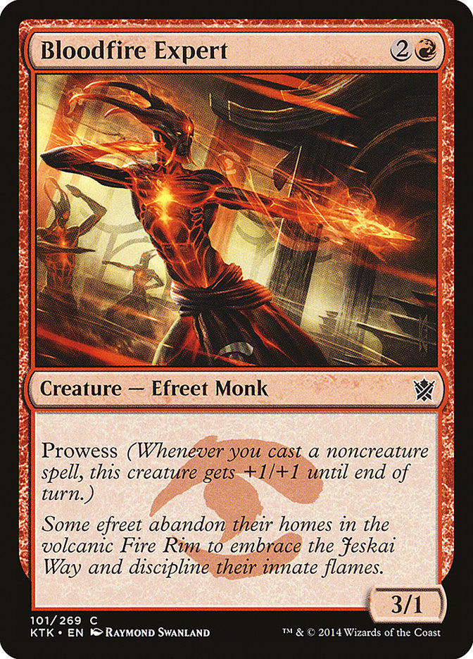 Bloodfire Expert [Khans of Tarkir] - Evolution TCG | Evolution TCG