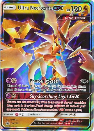 Ultra Necrozma GX (SM126) (Jumbo Card) [Sun & Moon: Black Star Promos] - Evolution TCG