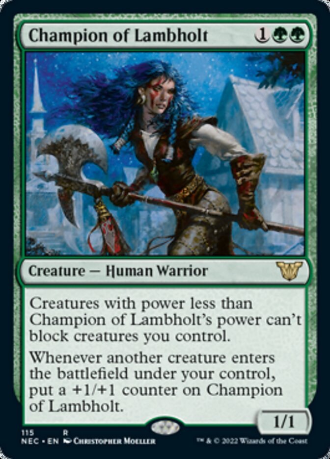 Champion of Lambholt [Kamigawa: Neon Dynasty Commander] - Evolution TCG