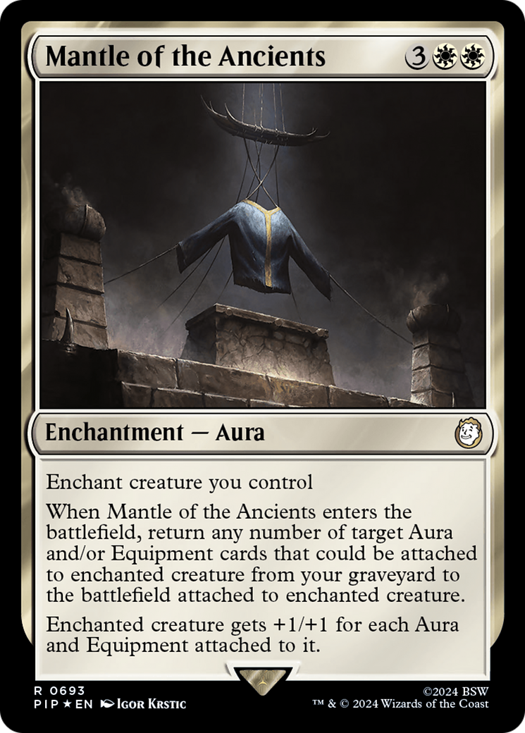 Mantle of the Ancients (Surge Foil) [Fallout] - Evolution TCG