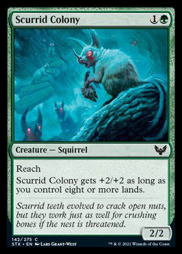 Scurrid Colony [Strixhaven: School of Mages] - Evolution TCG