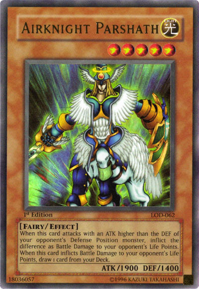 Airknight Parshath [LOD-062] Ultra Rare - Evolution TCG