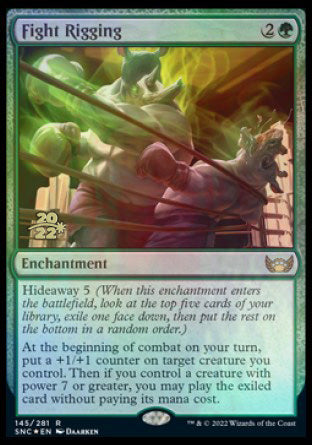 Fight Rigging [Streets of New Capenna Prerelease Promos] - Evolution TCG