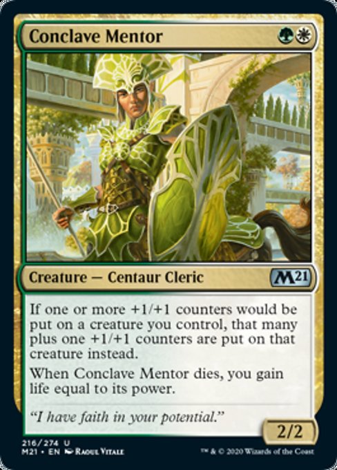 Conclave Mentor [Core Set 2021] - Evolution TCG