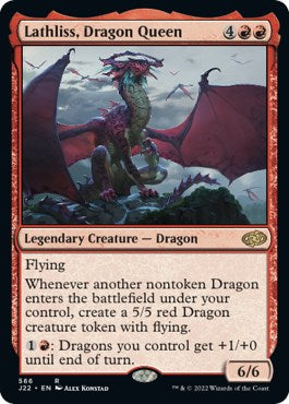 Lathliss, Dragon Queen [Jumpstart 2022] - Evolution TCG