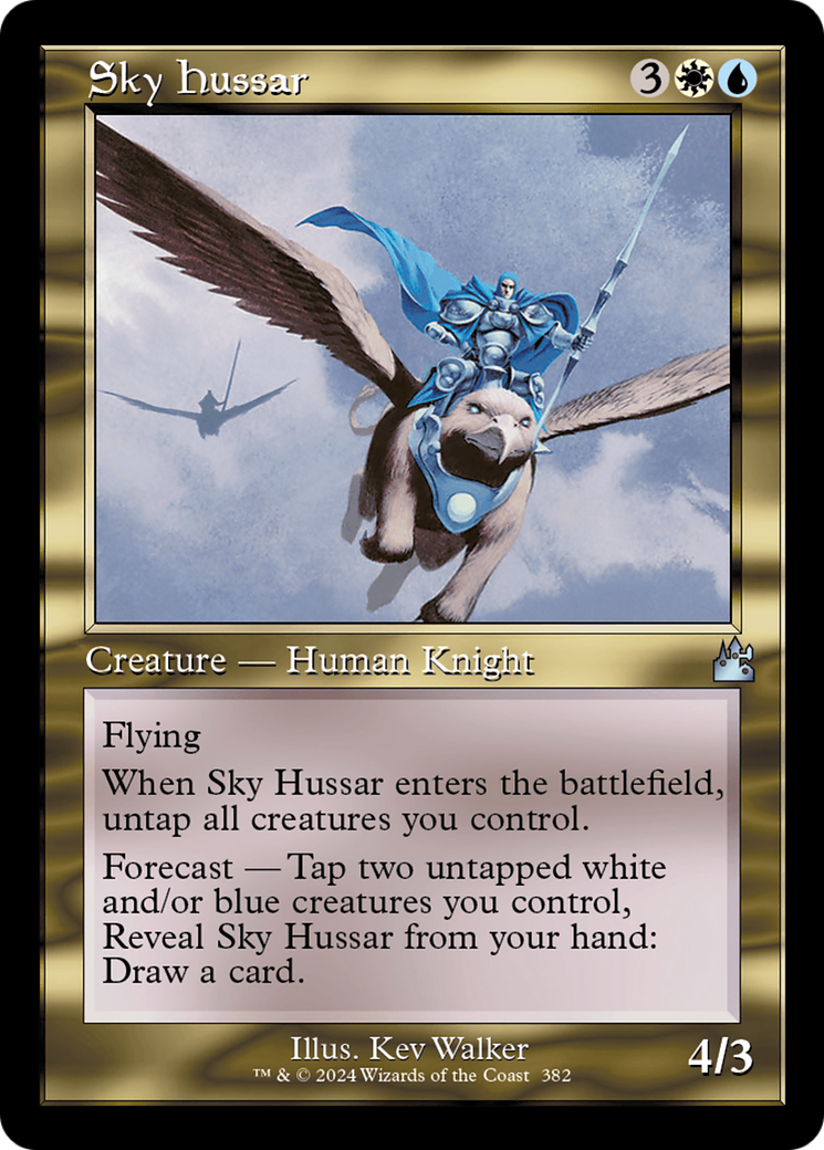 Sky Hussar (Retro Frame) [Ravnica Remastered] - Evolution TCG