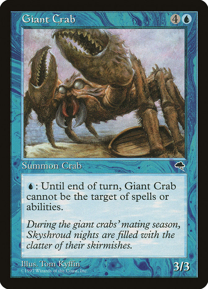 Giant Crab [Tempest] - Evolution TCG