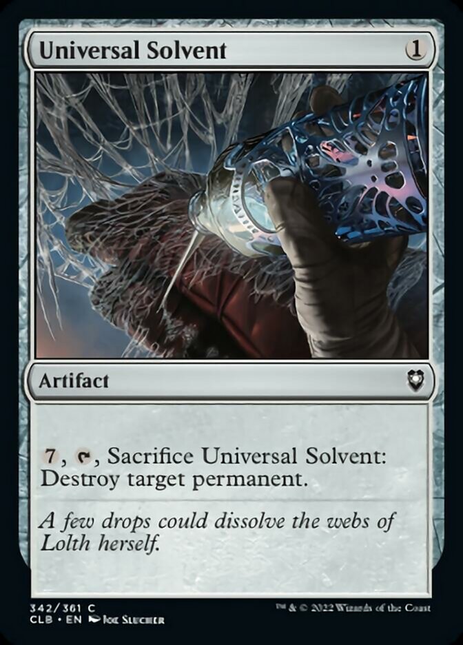 Universal Solvent [Commander Legends: Battle for Baldur's Gate] - Evolution TCG