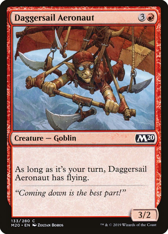 Daggersail Aeronaut [Core Set 2020] - Evolution TCG