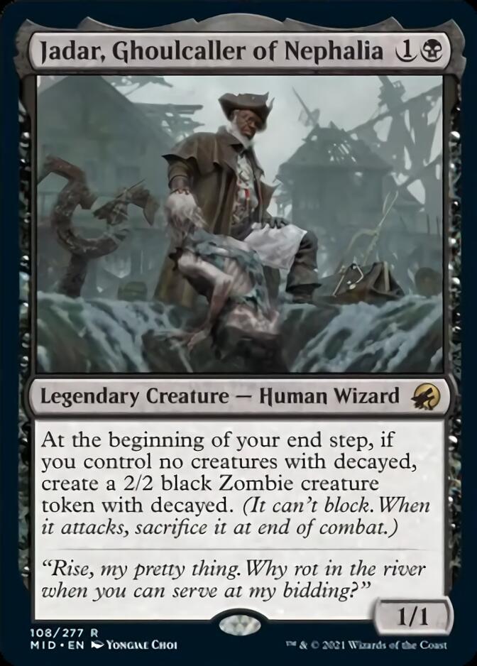 Jadar, Ghoulcaller of Nephalia [Innistrad: Midnight Hunt] - Evolution TCG