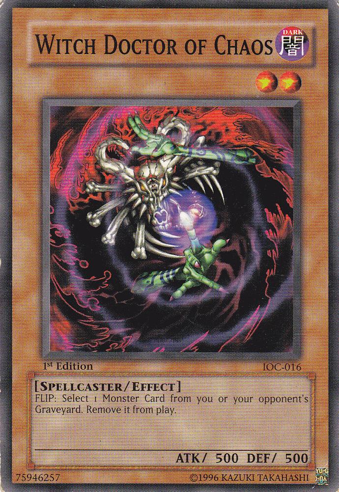 Witch Doctor of Chaos [IOC-016] Common - Evolution TCG