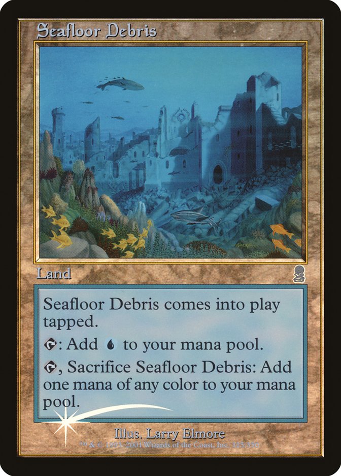 Seafloor Debris (Misprinted) [Odyssey] - Evolution TCG