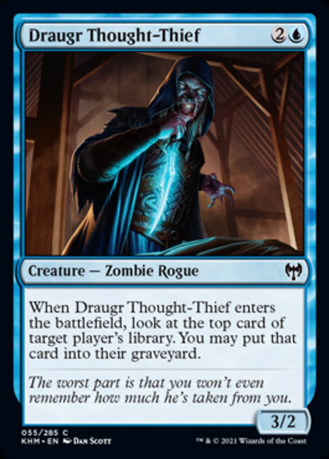 Draugr Thought-Thief [Kaldheim] - Evolution TCG