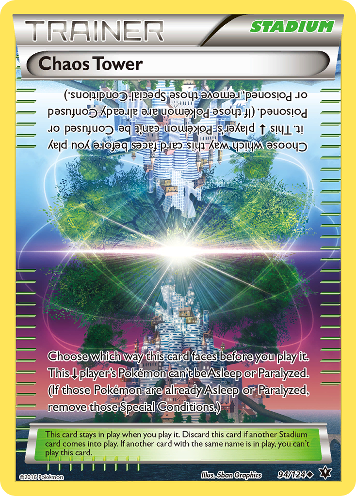 Chaos Tower (94/124) [XY: Fates Collide] - Evolution TCG