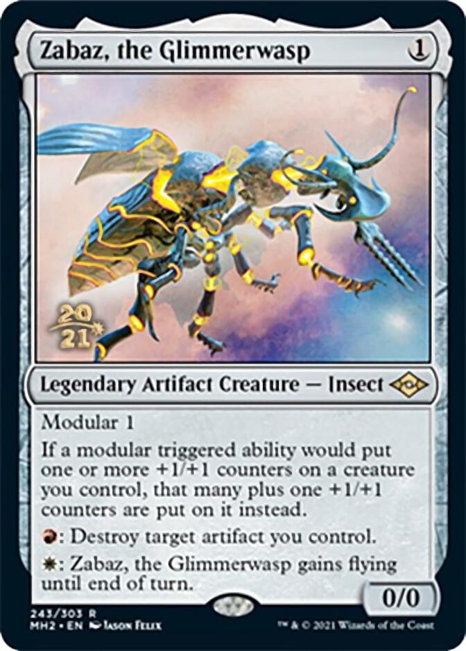 Zabaz, the Glimmerwasp [Modern Horizons 2 Prerelease Promos] - Evolution TCG