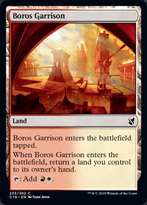 Boros Garrison [Commander 2019] - Evolution TCG