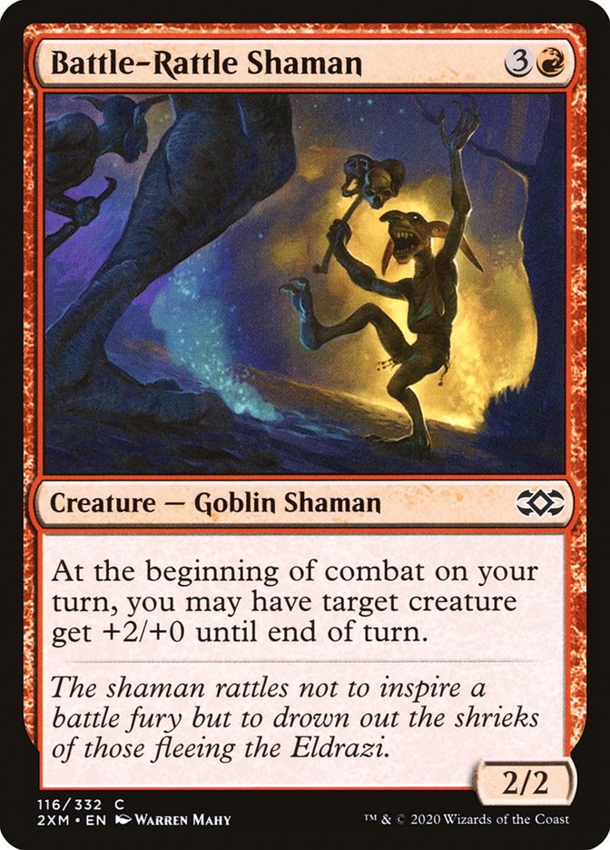 Battle-Rattle Shaman [Double Masters] - Evolution TCG