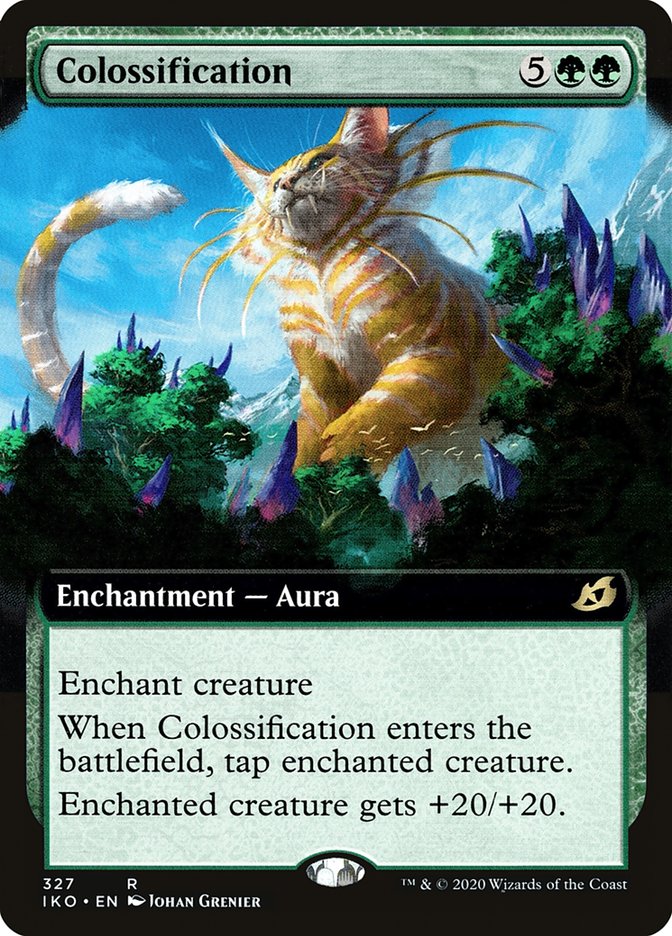 Colossification (Extended Art) [Ikoria: Lair of Behemoths] - Evolution TCG
