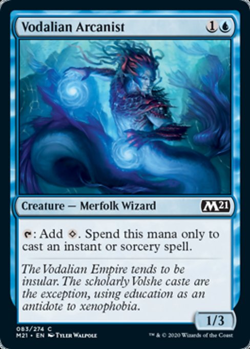 Vodalian Arcanist [Core Set 2021] - Evolution TCG