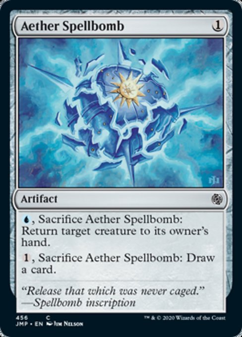 Aether Spellbomb [Jumpstart] - Evolution TCG