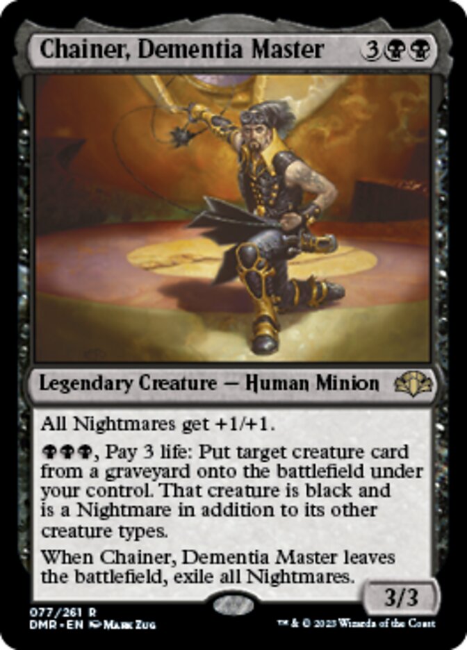 Chainer, Dementia Master [Dominaria Remastered] - Evolution TCG