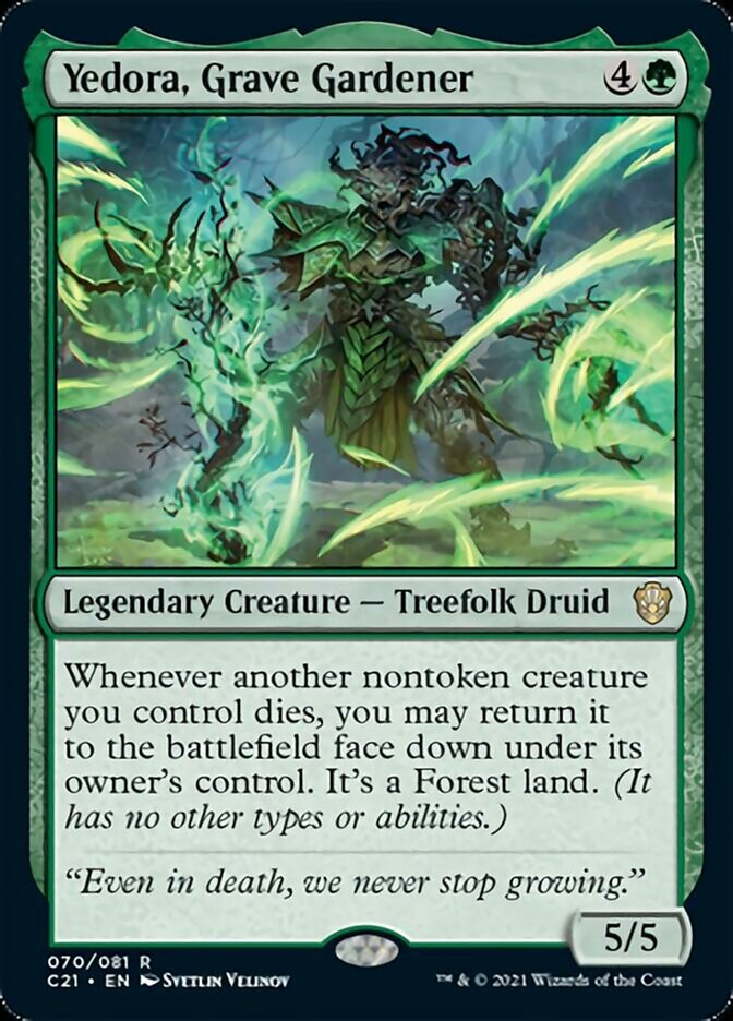 Yedora, Grave Gardener [Commander 2021] - Evolution TCG