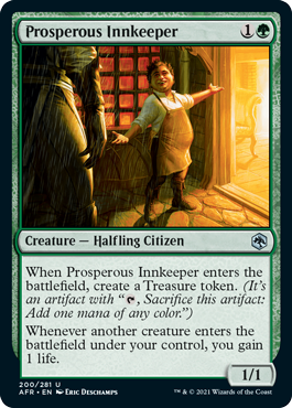 Prosperous Innkeeper [Dungeons & Dragons: Adventures in the Forgotten Realms] - Evolution TCG