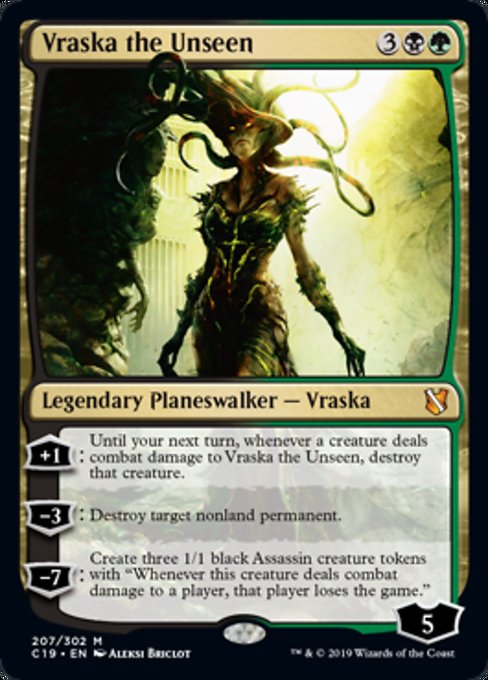 Vraska the Unseen [Commander 2019] - Evolution TCG